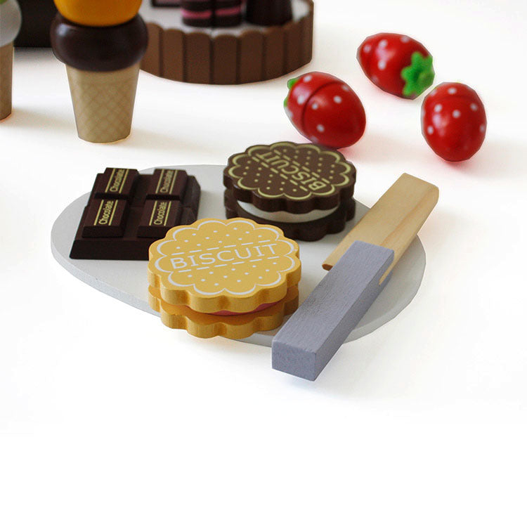 Sweet Treats Hi Tea Wooden Play Food