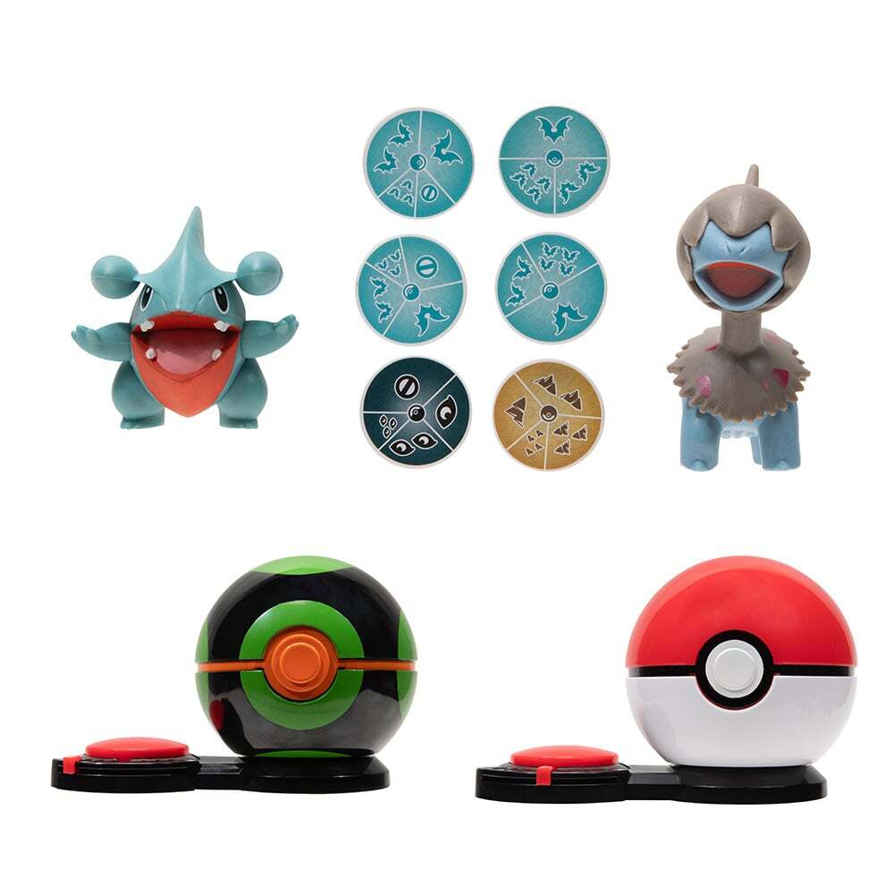 Pokemon Surprise Attack Game - Gible & Deino