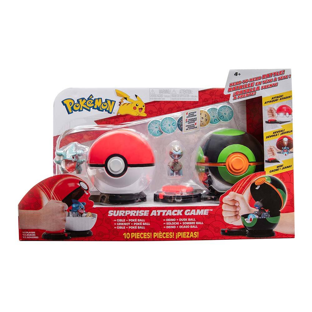 Pokemon Surprise Attack Game - Gible & Deino