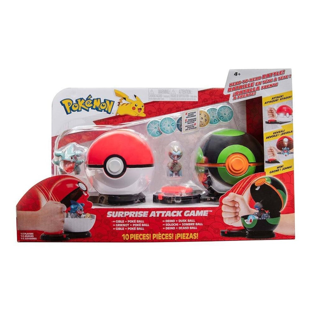Pokemon Surprise Attack Game Gible & Deino