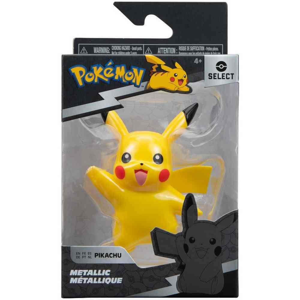 Pokemon Select Metallic Battle Figure - Pikachu
