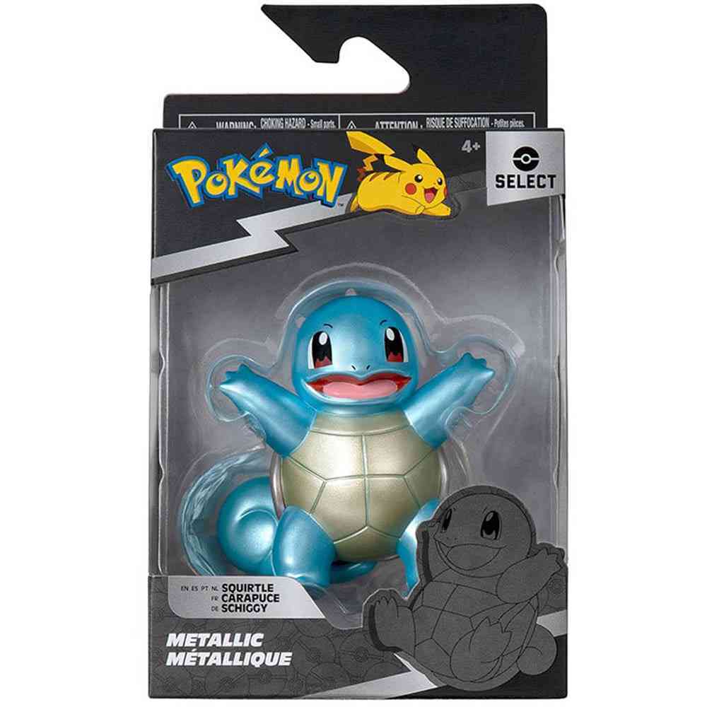 Pokemon Select Metallic Battle Figure - Squirtle