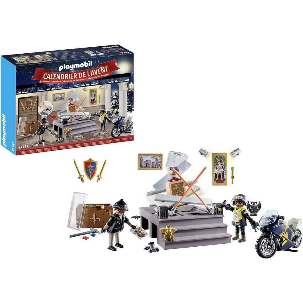 Playmobil Advent Calendar Police Museum Theft