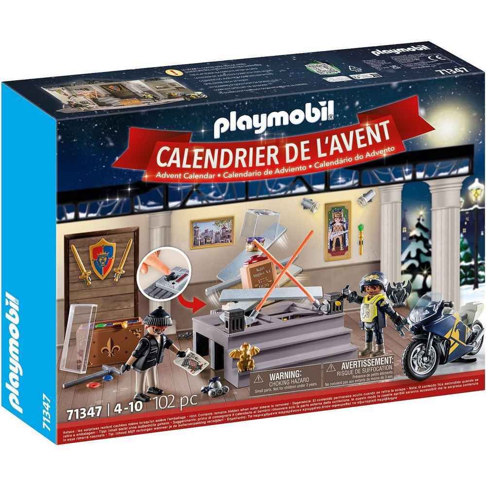 Playmobil Advent Calendar - Police Museum Theft