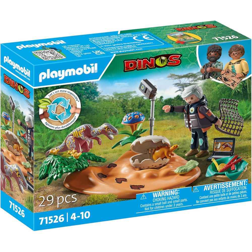 Playmobil Dinos Stegosaurus Nest & Egg (71526)
