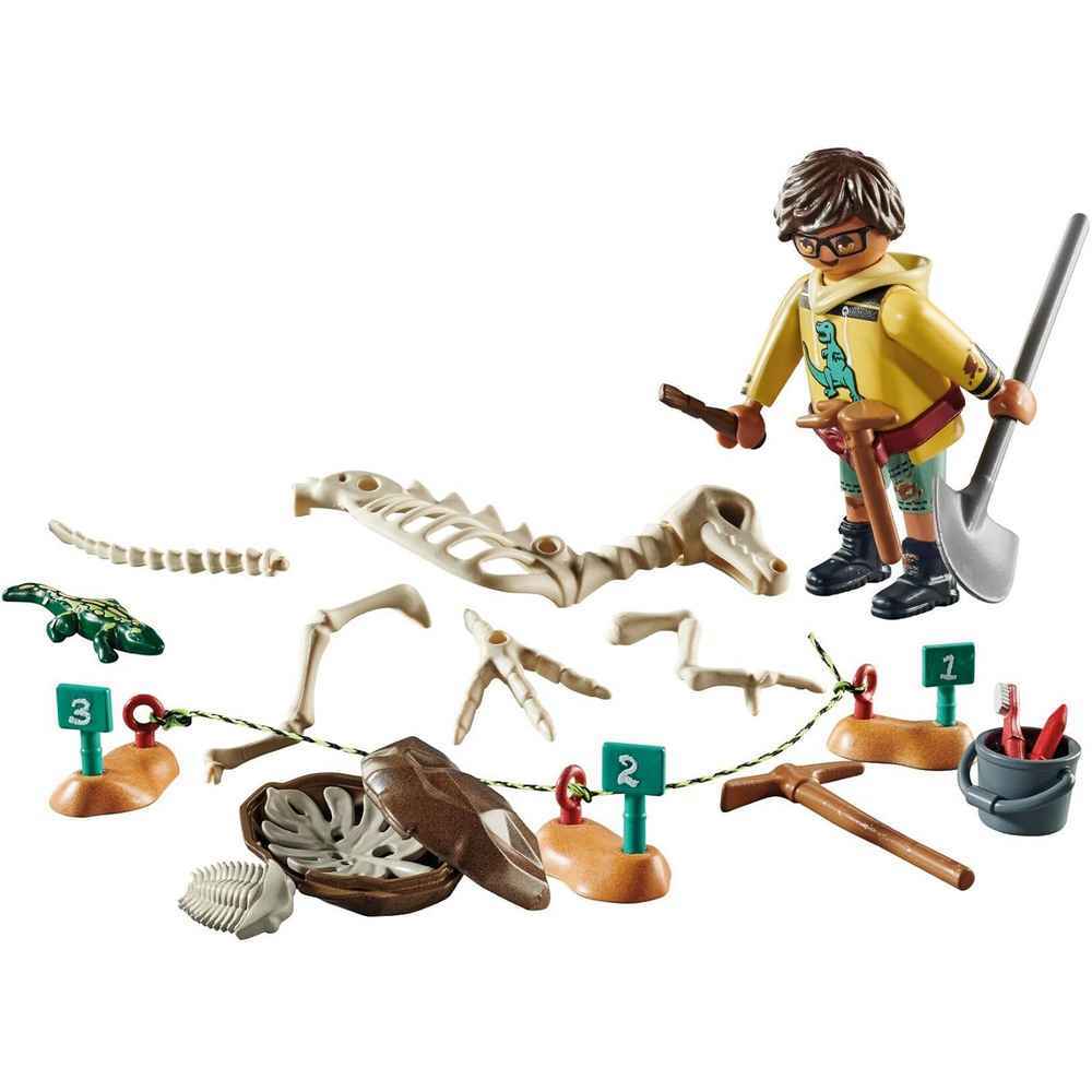 Playmobil Dinos Archaeological Dig with Dinosaur Skeleton