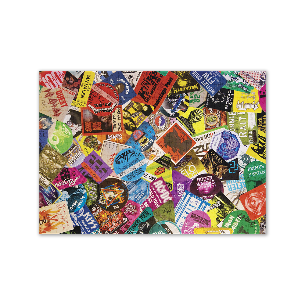 Roadcrates Puzzle 1000 Piece - Backstage Pass