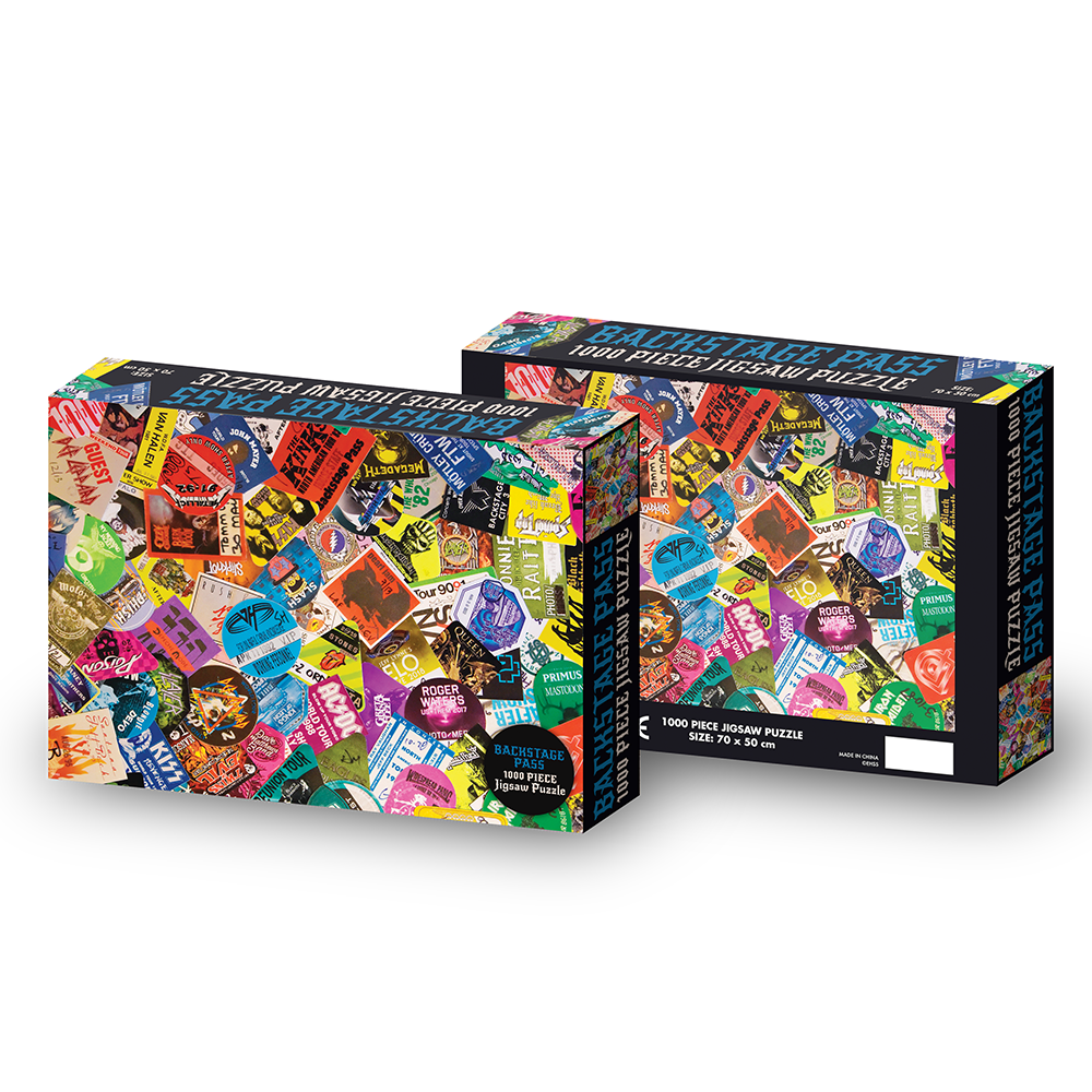 Roadcrates Puzzle 1000 Piece - Backstage Pass