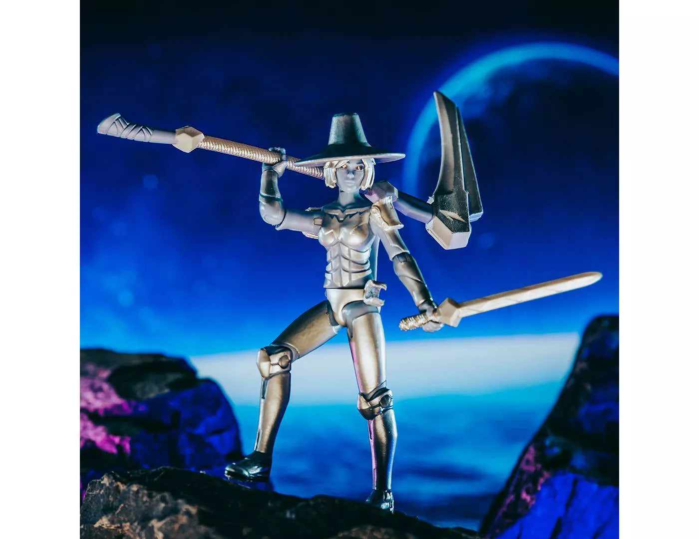 Roblox Figure - Aven the Silver Warrior