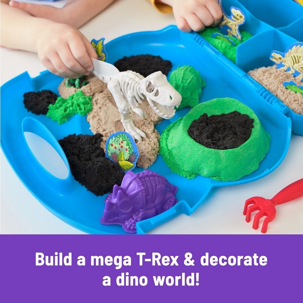 Kinetic Sand Playset T-Rex Dig Coffret Dinosaure
