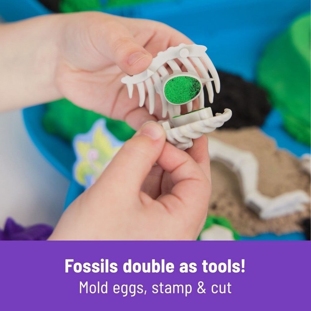 Kinetic Sand Playset T-Rex Dig Coffret Dinosaure