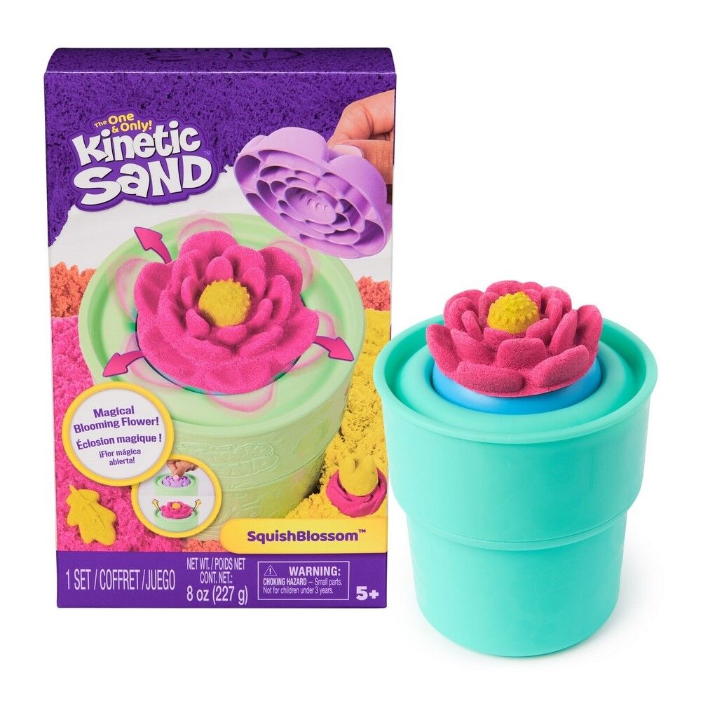 Kinetic Sand Playset - Squish Blossom