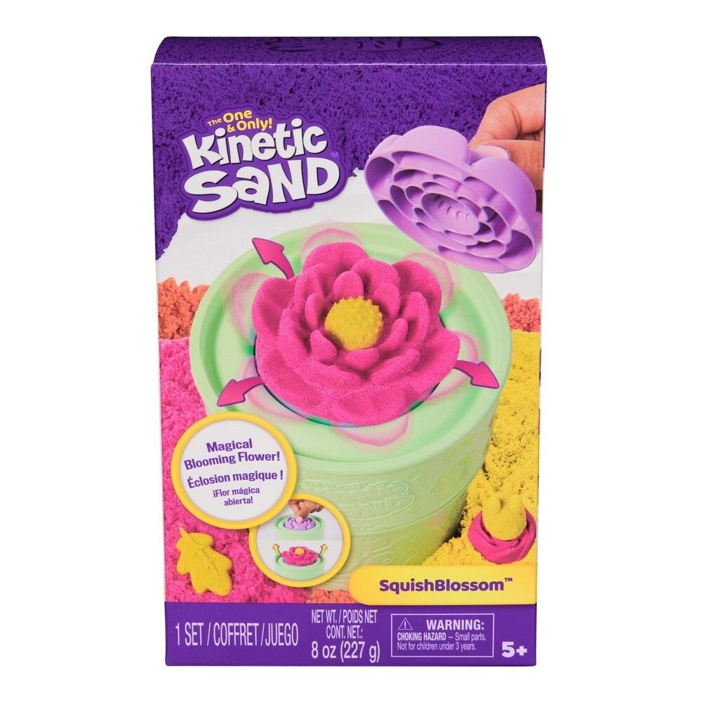 Kinetic Sand Playset - Squish Blossom
