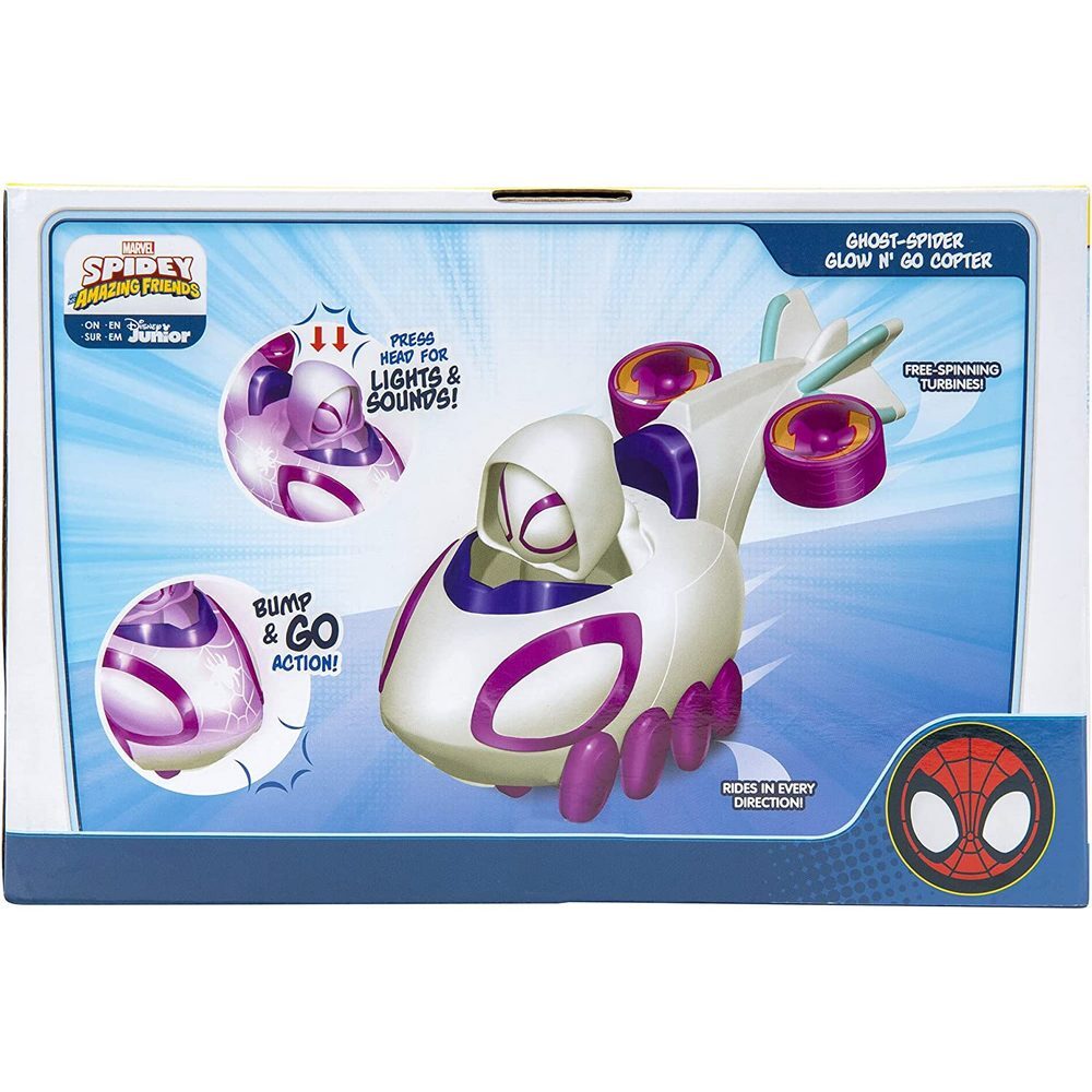 Spidey and his Amazing Friends Ghost Spider Glow N Go Copter