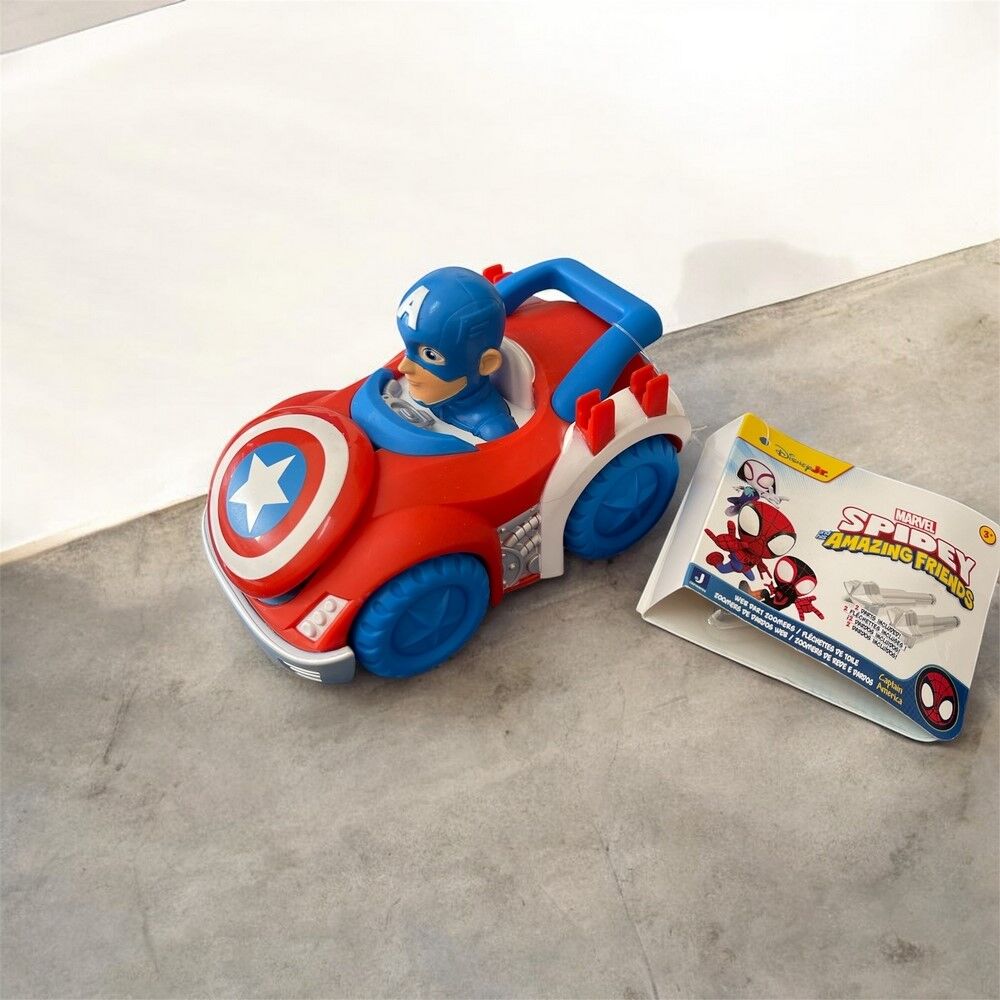 Marvel Spidey and his Amazing Friends 2 Darts Included - Captain America