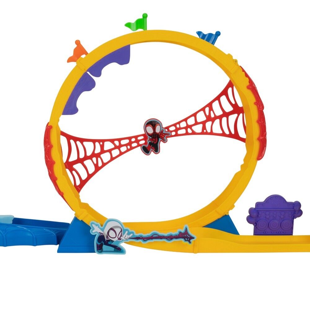 Marvel Spidey and His Amazing Friends Amazing Metals 360 Super Loop Track Set