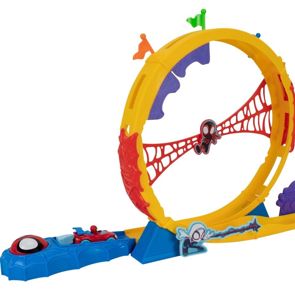 Marvel Spidey and His Amazing Friends Amazing Metals 360 Super Loop Track Set