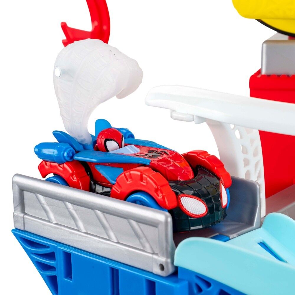 Marvel Spidey and his Amazing Friends Spidey's Construction Zone Chaos Track Set