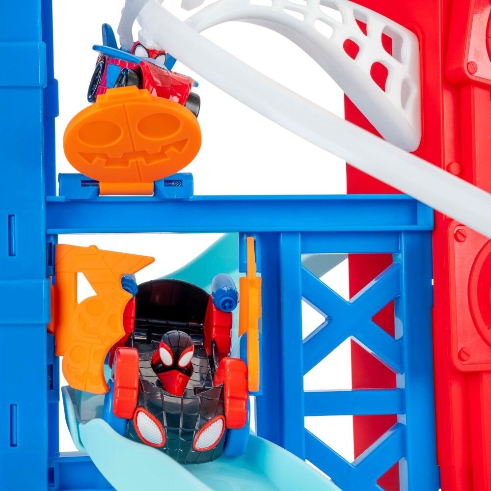 Marvel Spidey and his Amazing Friends Spidey's Construction Zone Chaos Track Set