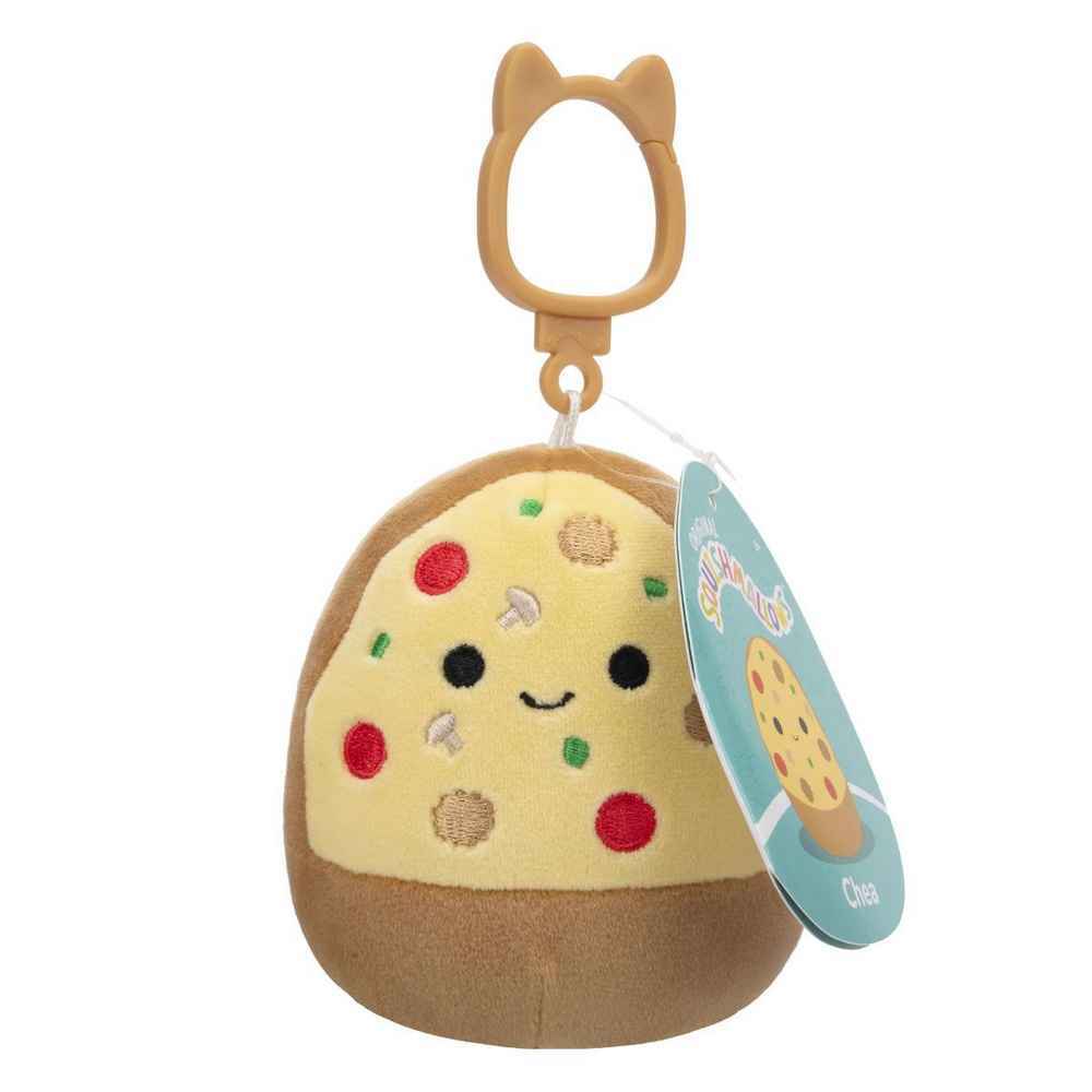 Squishmallows 3.5" Clip On - Chea the Pizza