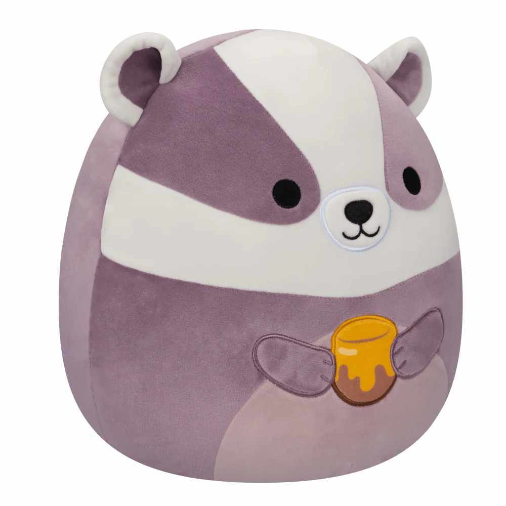 Squishmallows 12" -  Mita the Badger with Honey