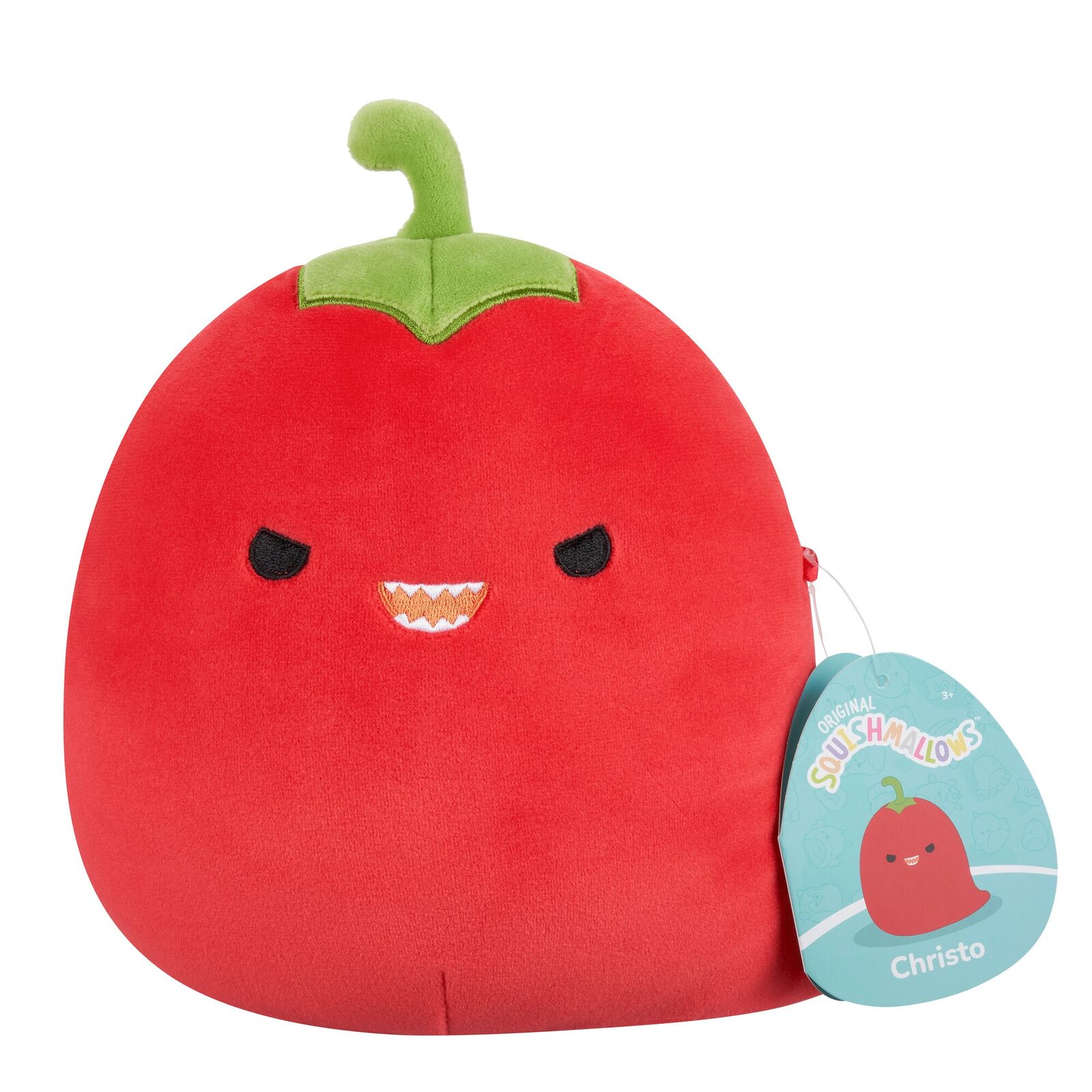 Squishmallow 7.5-inch Christo the Chili Pepper