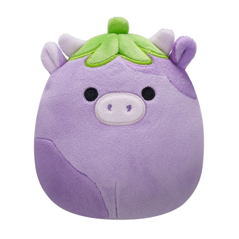 Squishmallows Little Plush 7.5in Frederick the Eggplant Cow