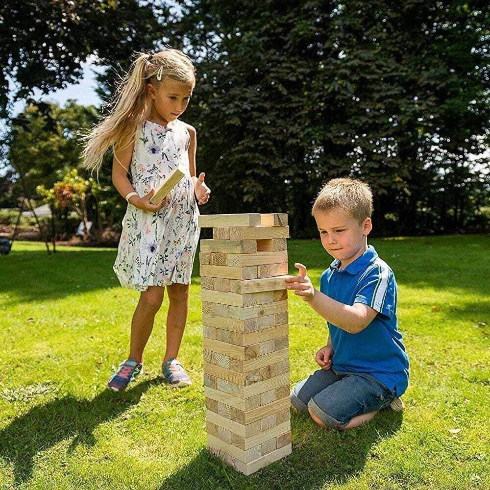 Garden Games Wooden Stack n Fall