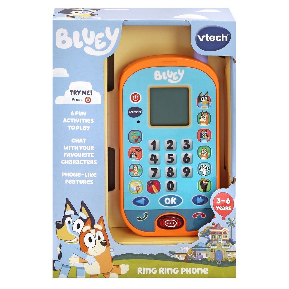 Vtech Bluey Ring Ring Phone