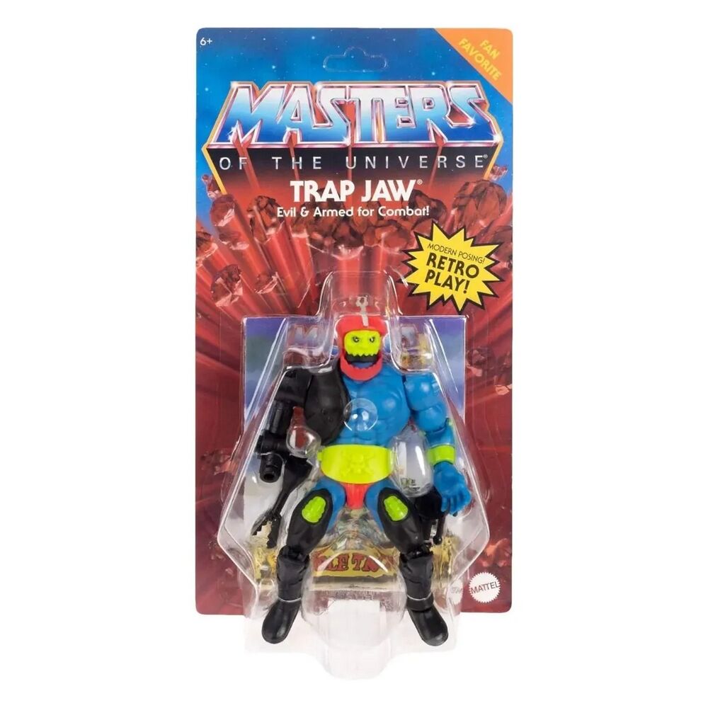 Masters Of The Universe Origins Trap Jaw Action Figure