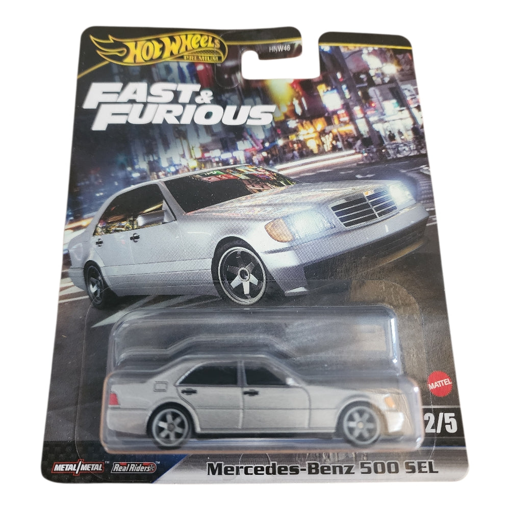 Hot Wheels Premium Fast & Furious Mercedes Benz 500 SEL