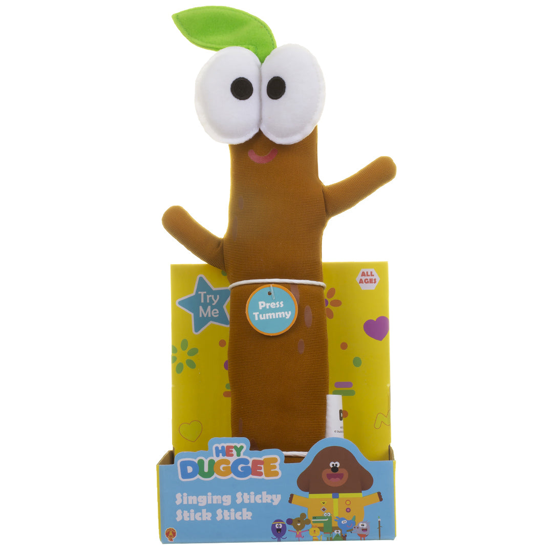 Hey Duggee Plush - Singing Sticky Stick Stick