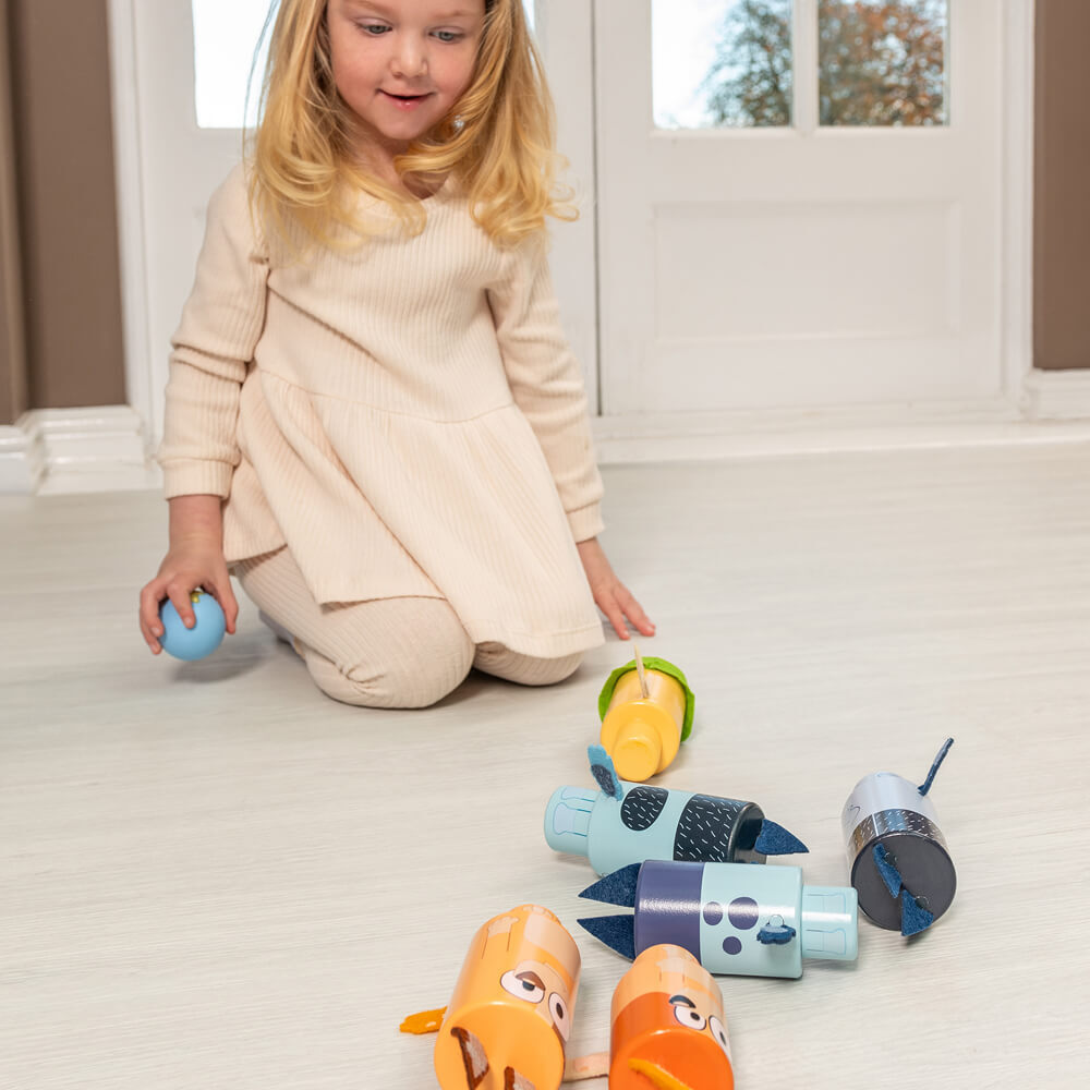 Bluey - Wooden Character Skittles