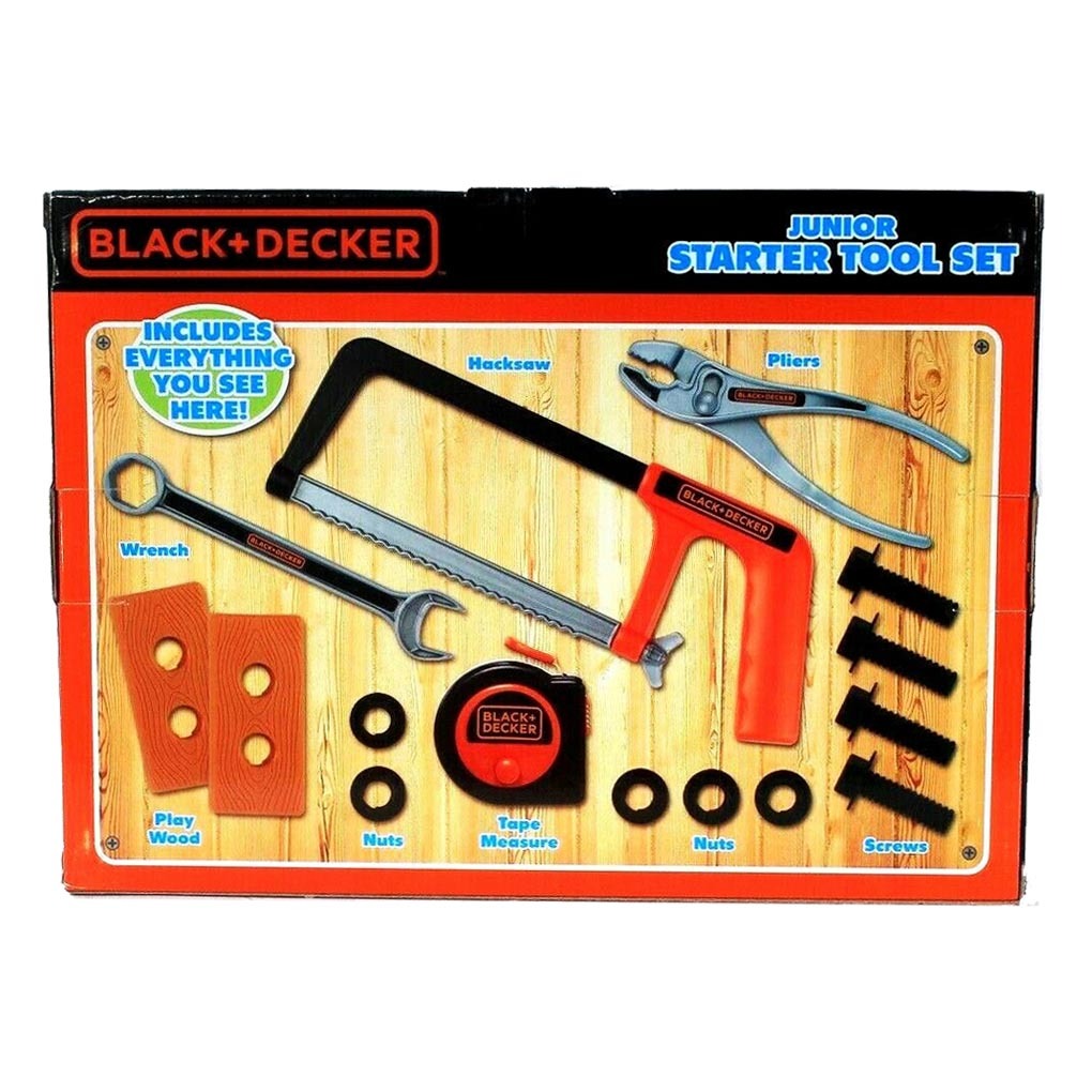 Black + Decker Junior Starter Tool Set
