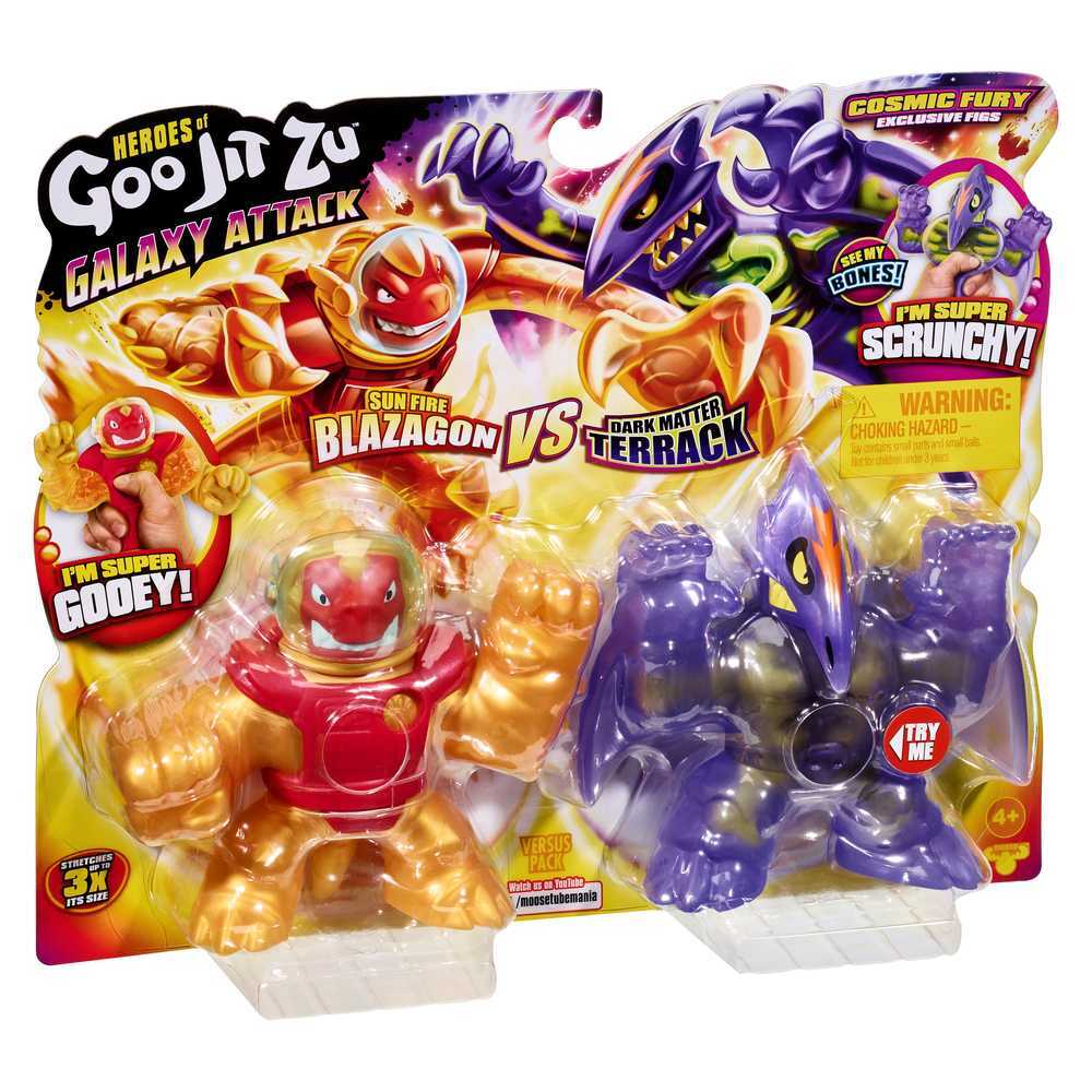 Heroes Of Goo Jit Zu 2 pack - Galaxy Attack