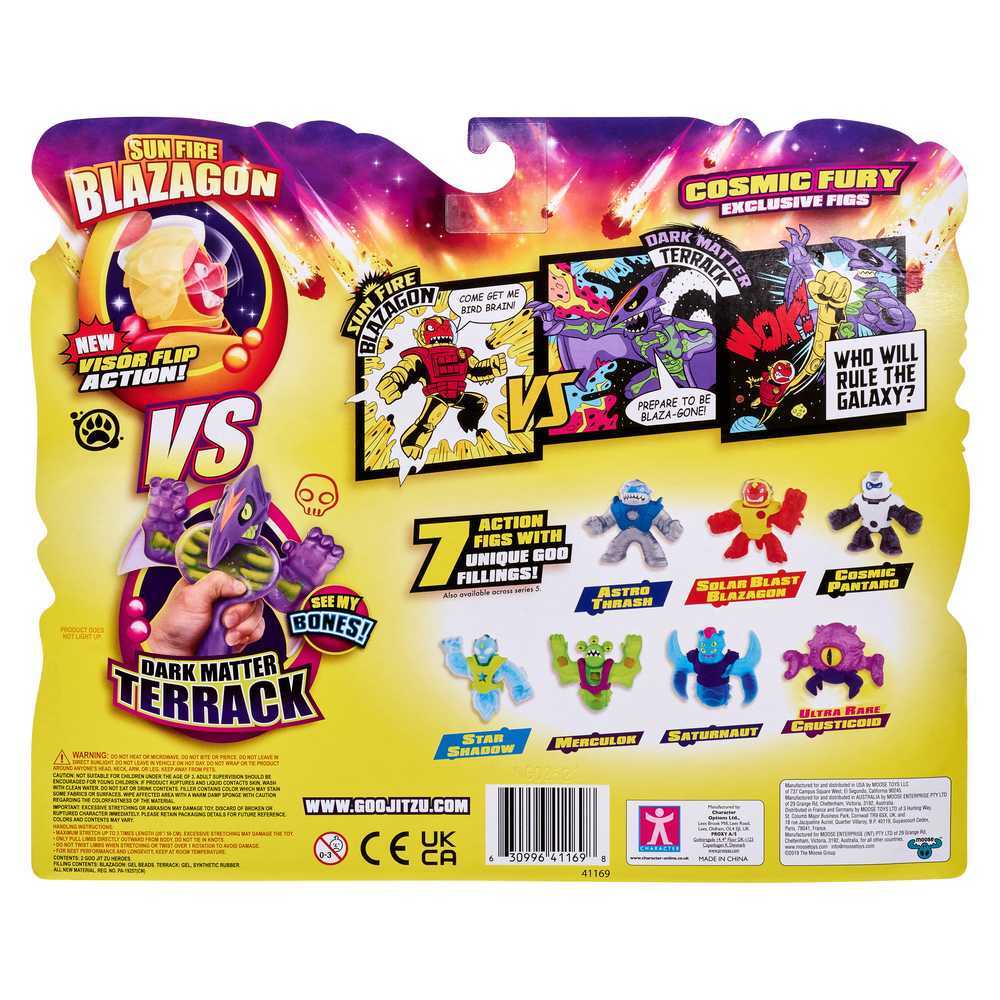 Heroes Of Goo Jit Zu 2 pack - Galaxy Attack