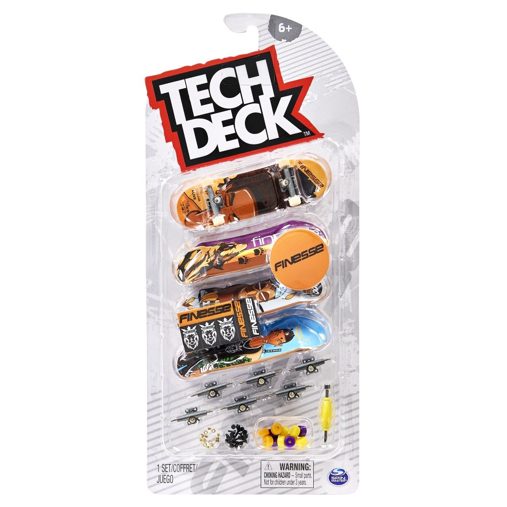 Tech Deck Fingerboards 4 Pack - Finesse