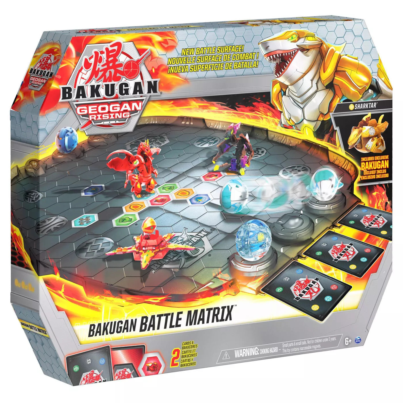 Bakugan battle pack Geogan Face Off 1 Arène Combat 4 Boules 20135990