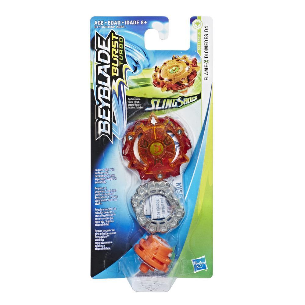 Beyblade Burst Turbo Slingshock - Flame X Diomedes D4