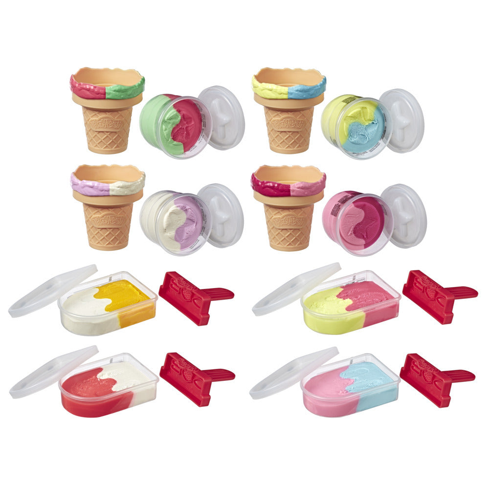 Play Doh Ice Pops n Cones Freezer Plus Pack
