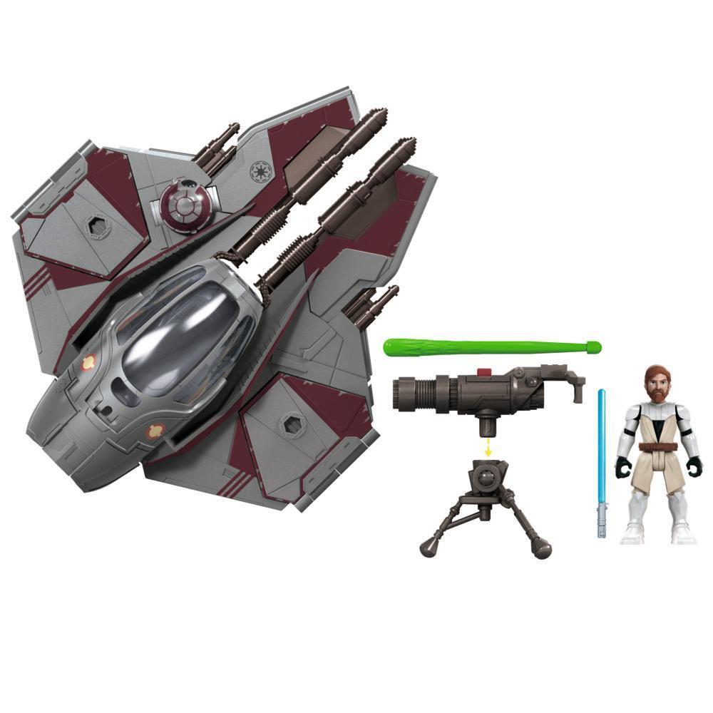 Star Wars Mission Fleet Stellar Class - Obi Wan Kenobi Jedi Starfighter