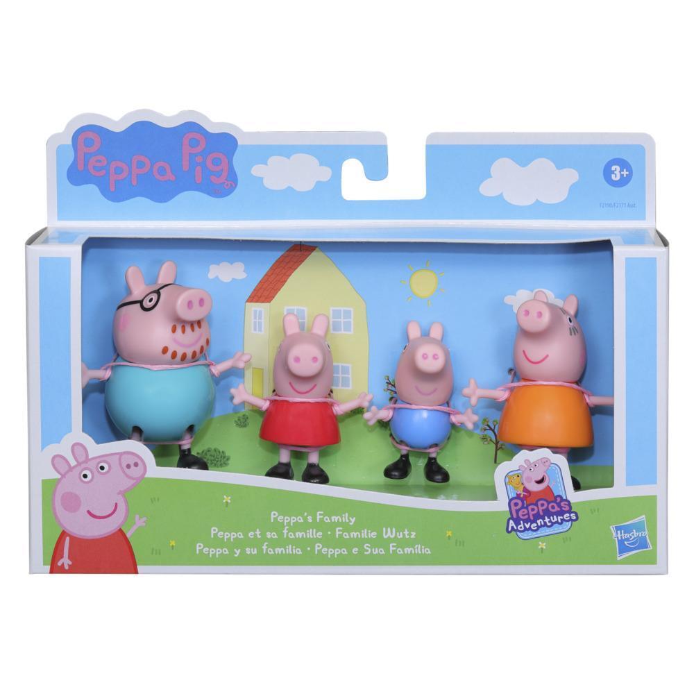 Peppa Pig Figure 4 Pack - Peppas Family