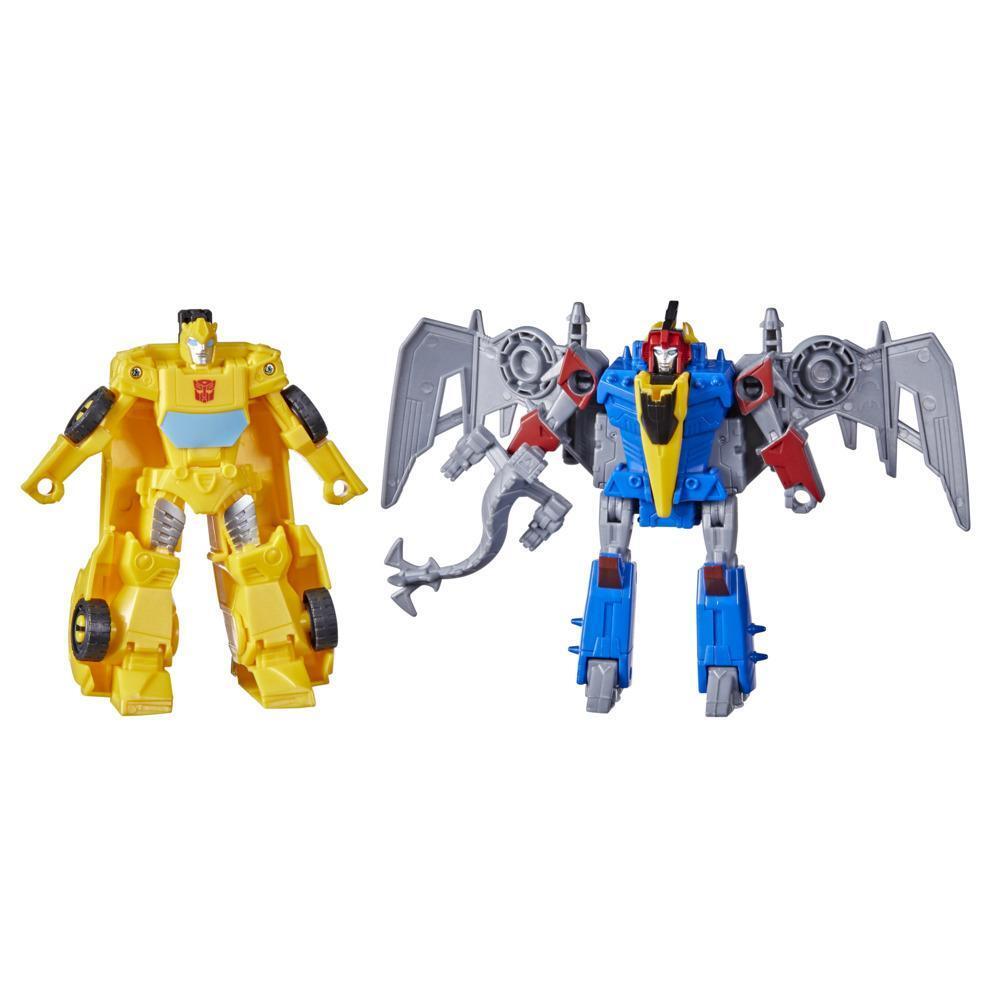 Transformers Dinonots Unite Bumbleswoop 2 Pack - Bumblebee & Dinobot Swoop