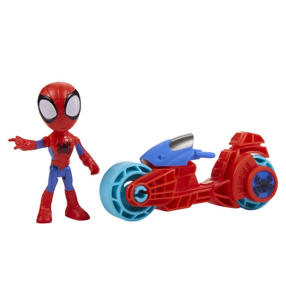 Marvel Spidey and His Amazing Friends - Spidey with Motorcycle