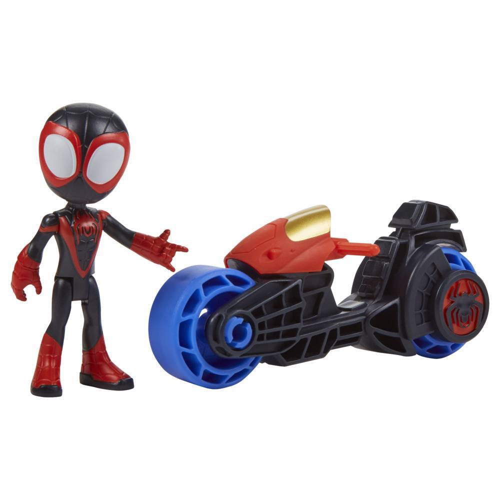 Marvel Spidey and His Amazing Friends - Miles Morales with Motorcycle