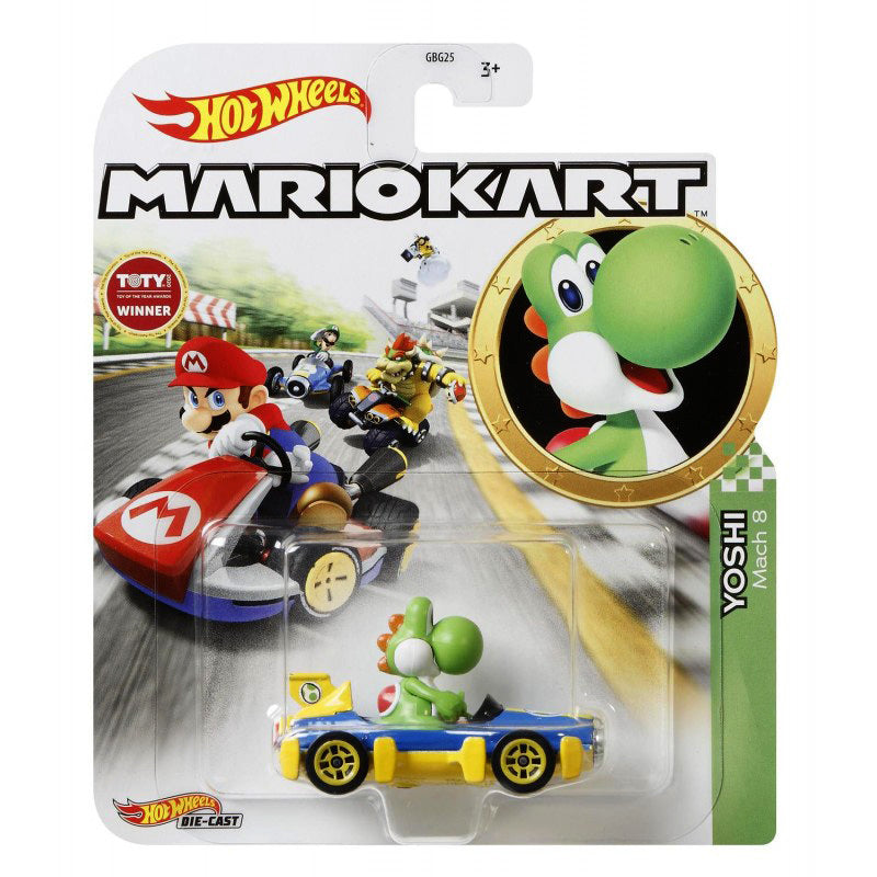 Hot Wheels Mario Kart - Yoshi (Mach 8)