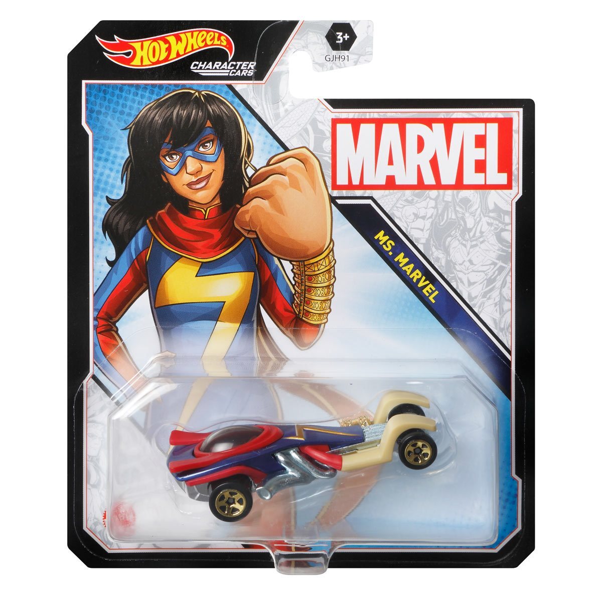 Hot Wheels Studio Character Cars Marvel - Ms Marvel