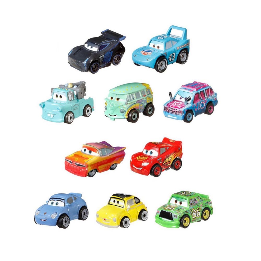 Disney Pixar Cars - Mini Racers 10 Pack