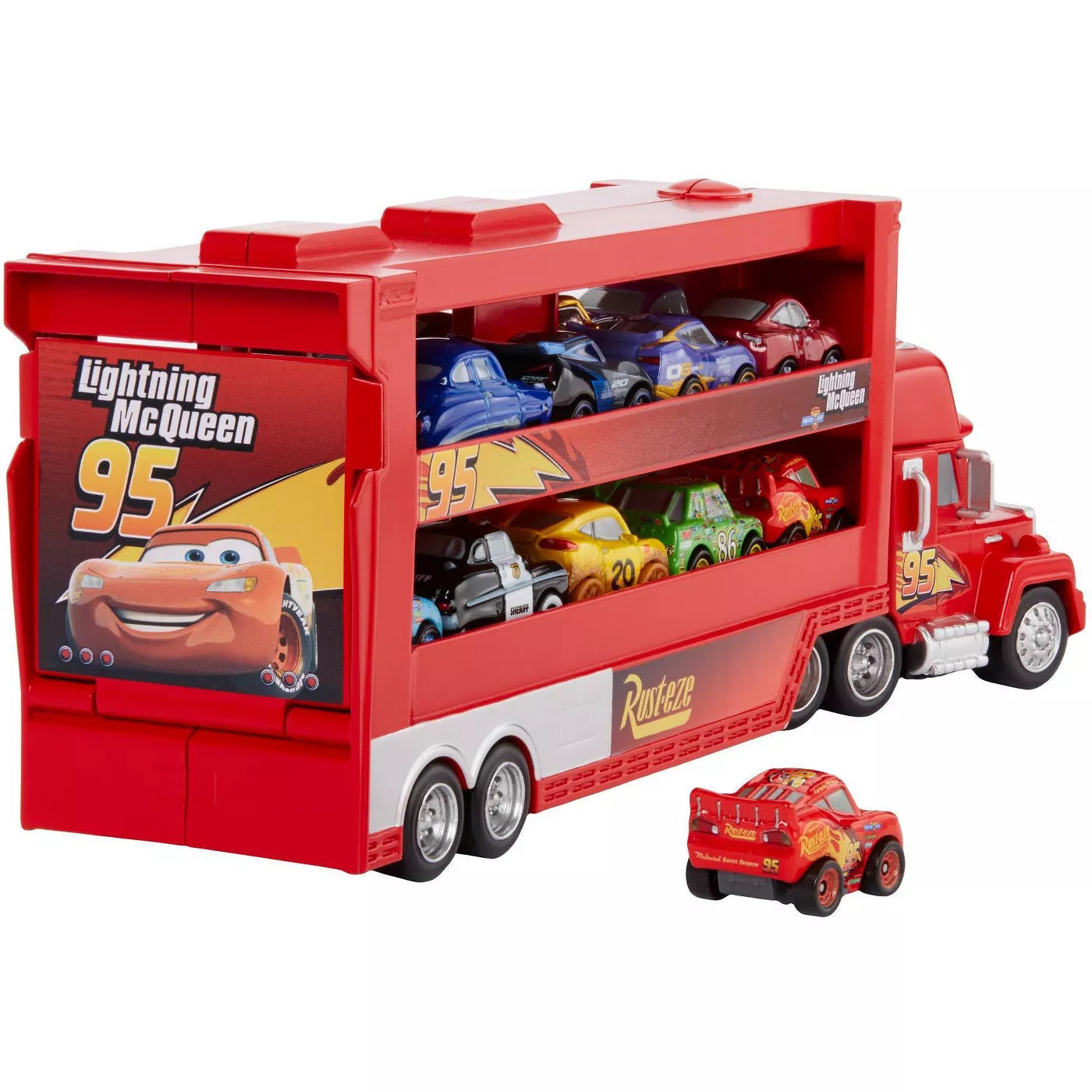 Disney Pixar Cars - Mack Mini Racers Hauler