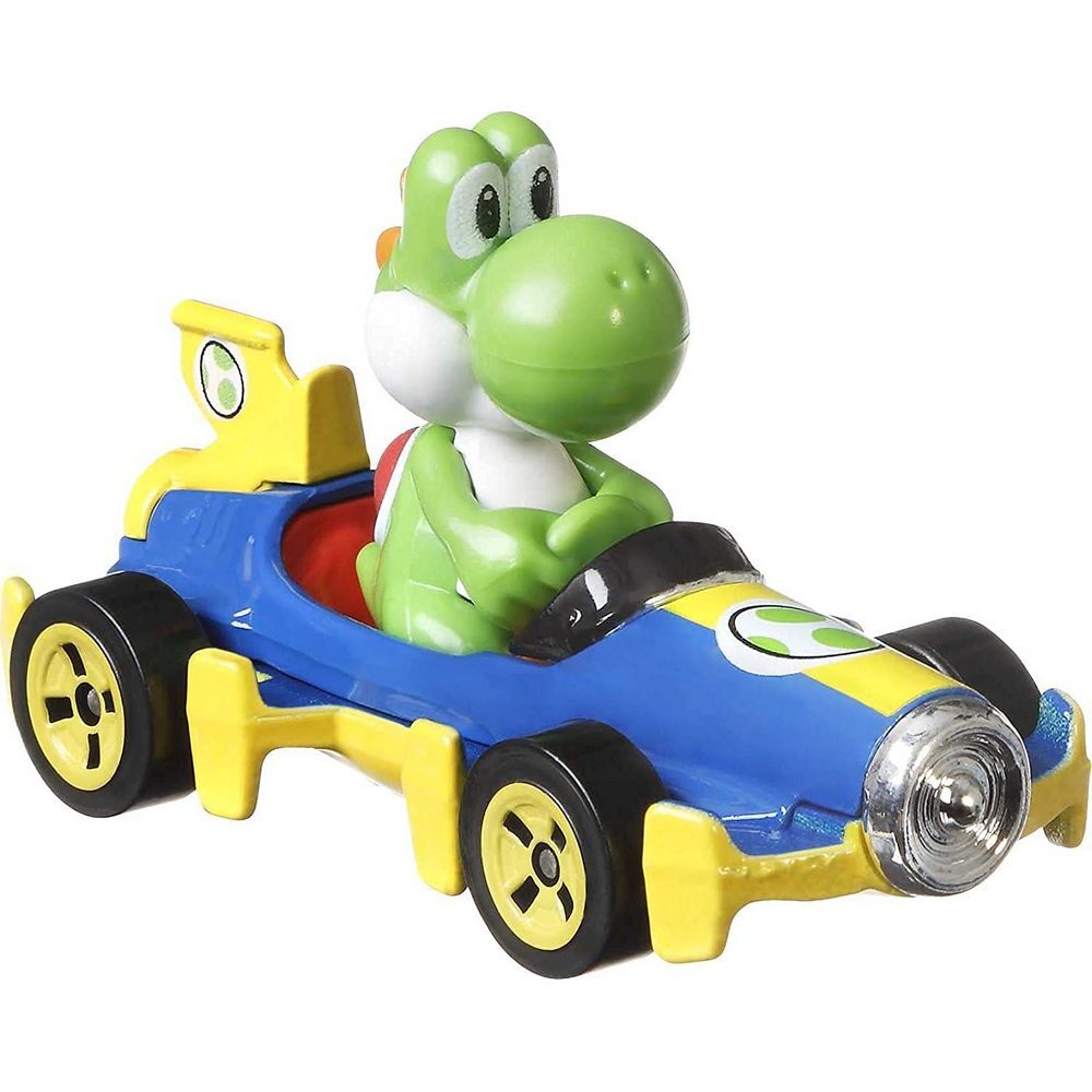 Hot Wheels Mario Kart 4 Pack - Yoshi Princess Peach Mario Shy Guy